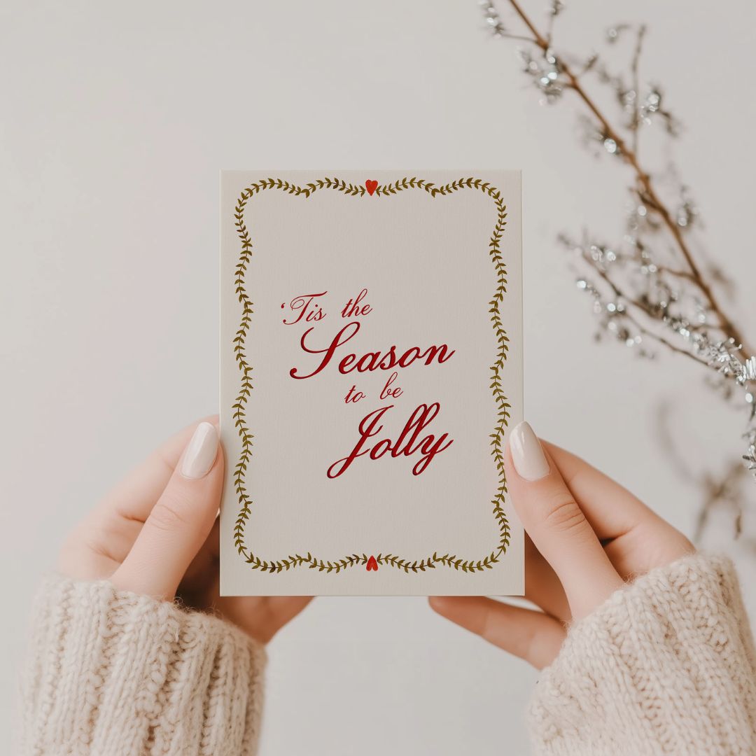 12 Days of Christmas Printable Cards – Set of 5 Beautifully Illustrated Designs