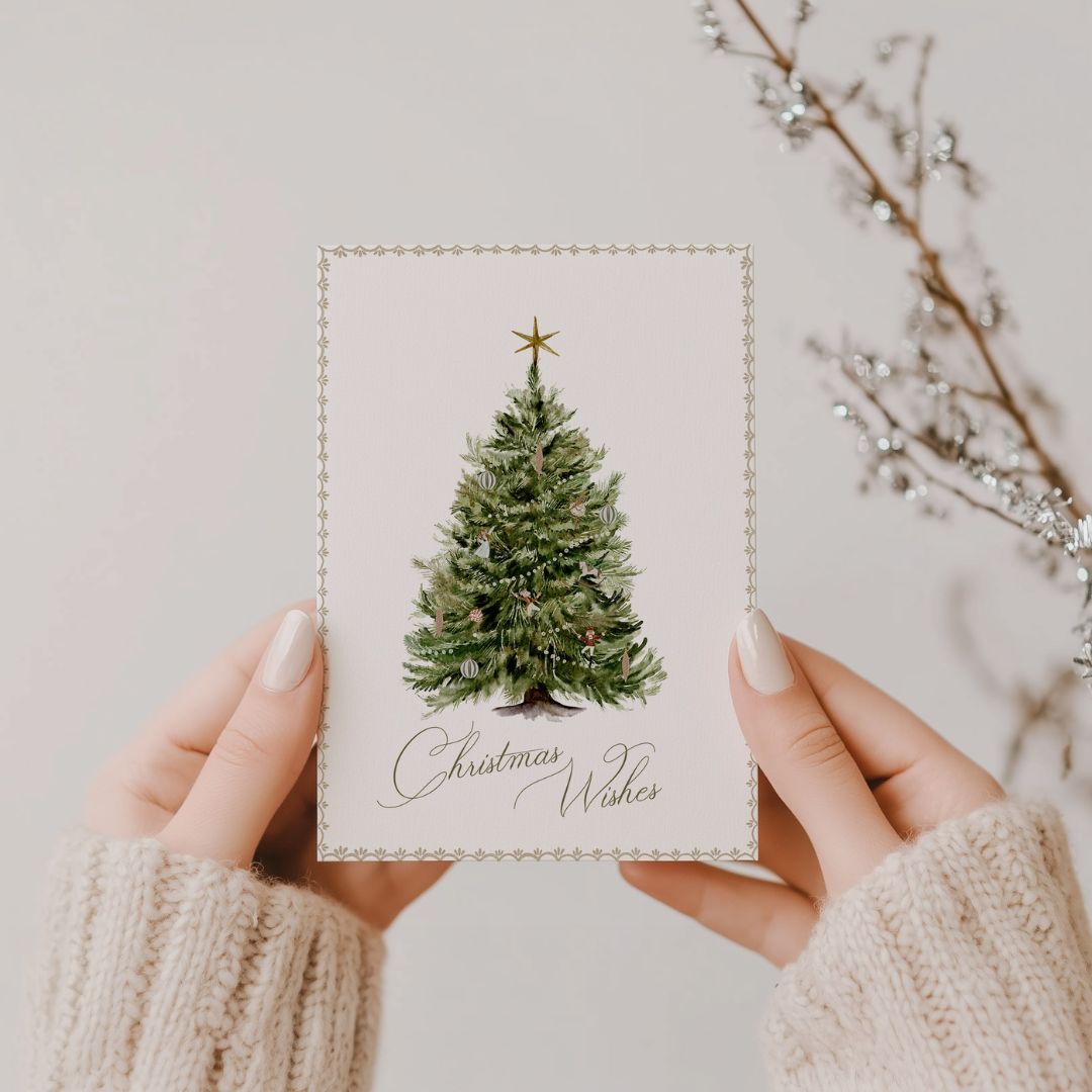 Nutcracker Printable Christmas Cards – Set of 5 Beautifully Illustrated Designs