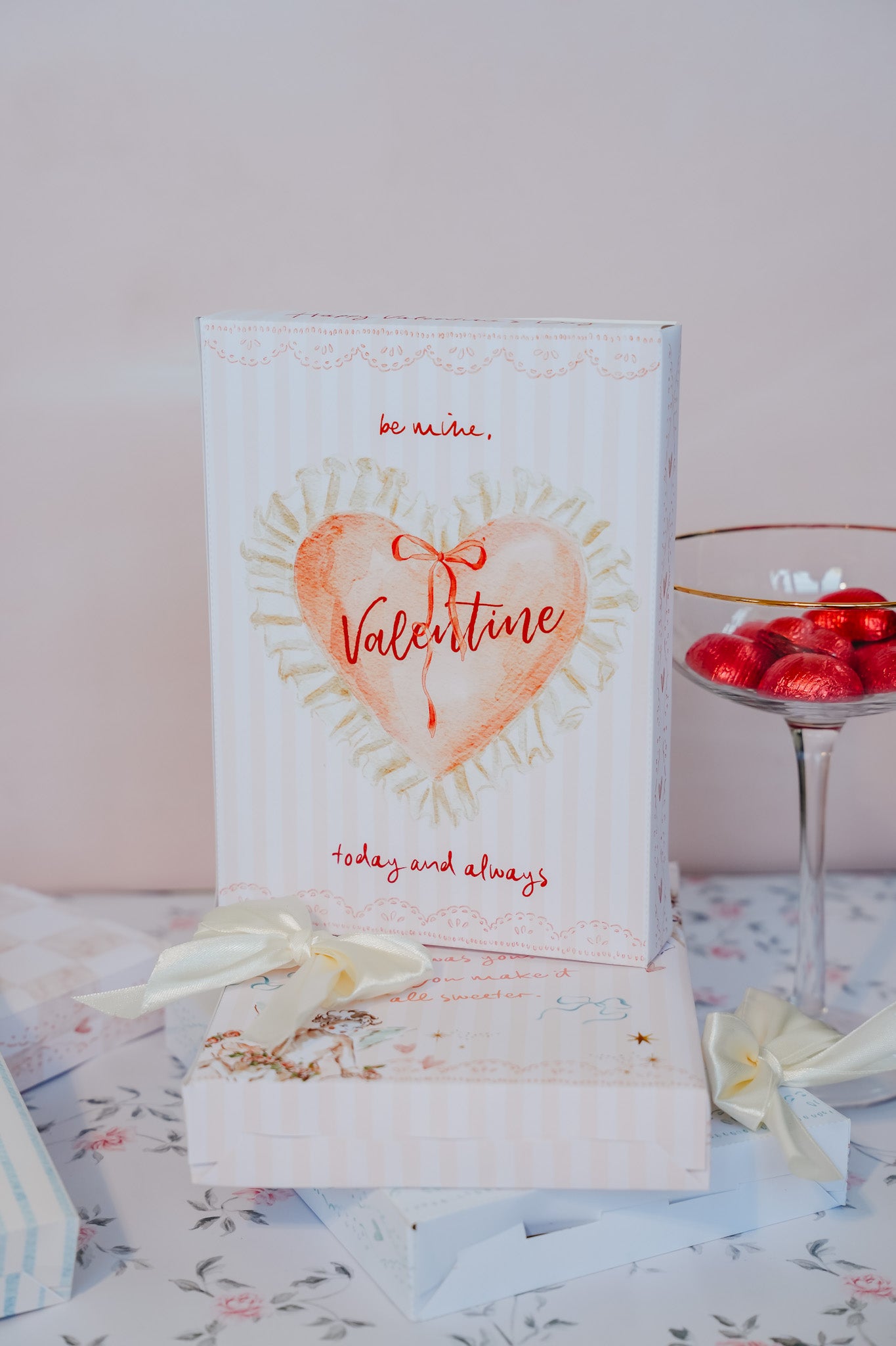 Be Mine Valentine's Printable Treat Box (Larger Size)