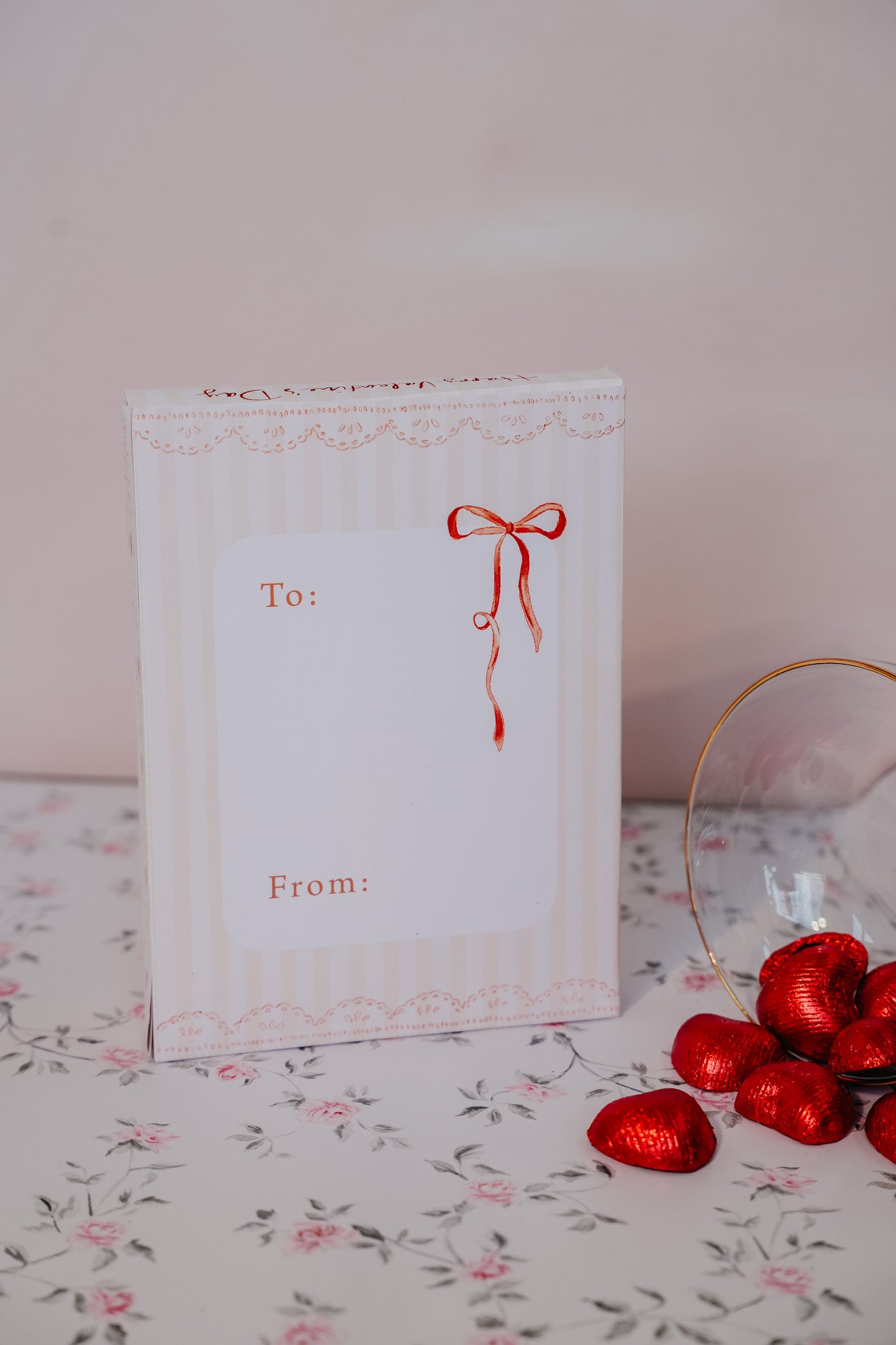 Be Mine Valentine's Printable Treat Box (Larger Size)