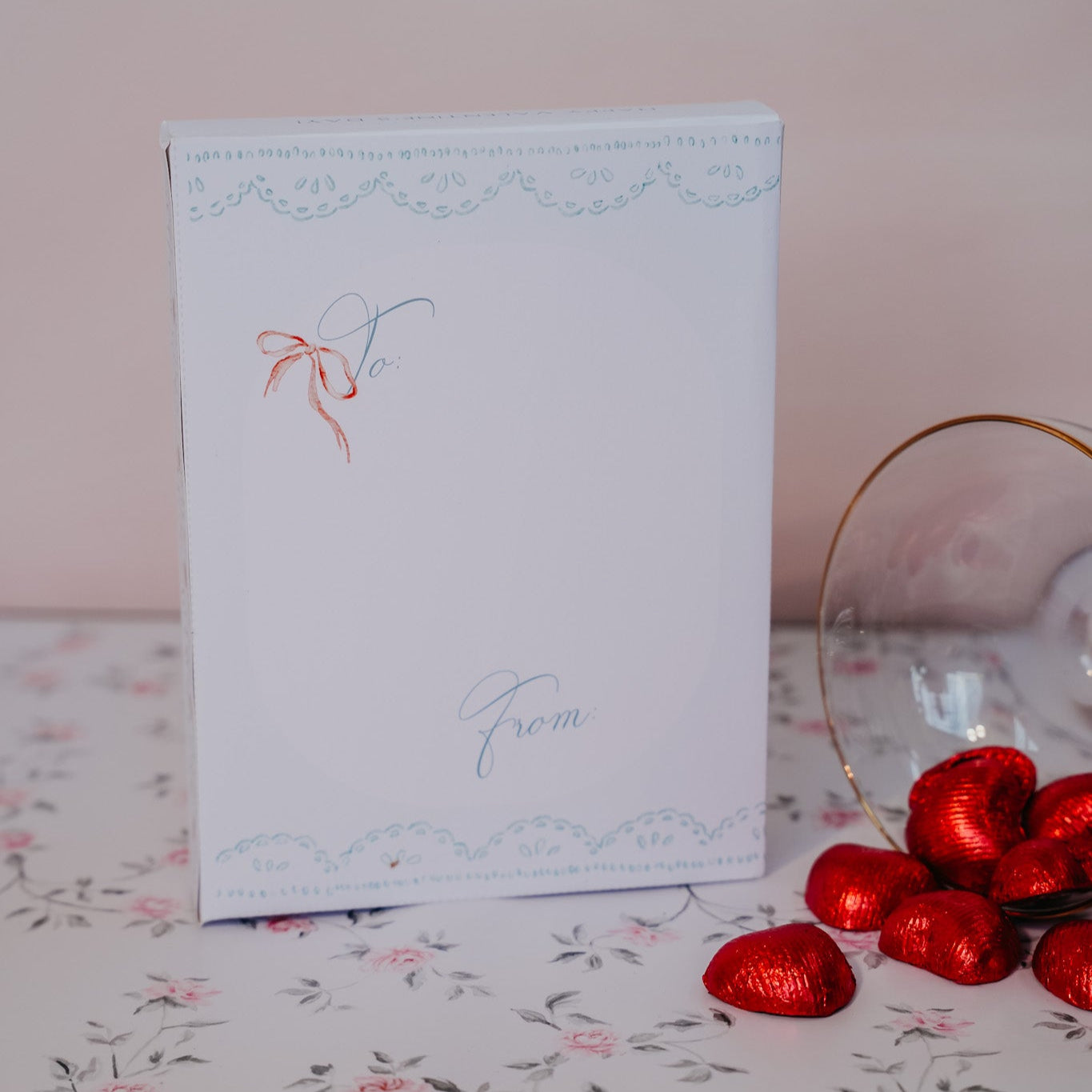 Swan Valentine's Printable Treat Box (Larger Size)