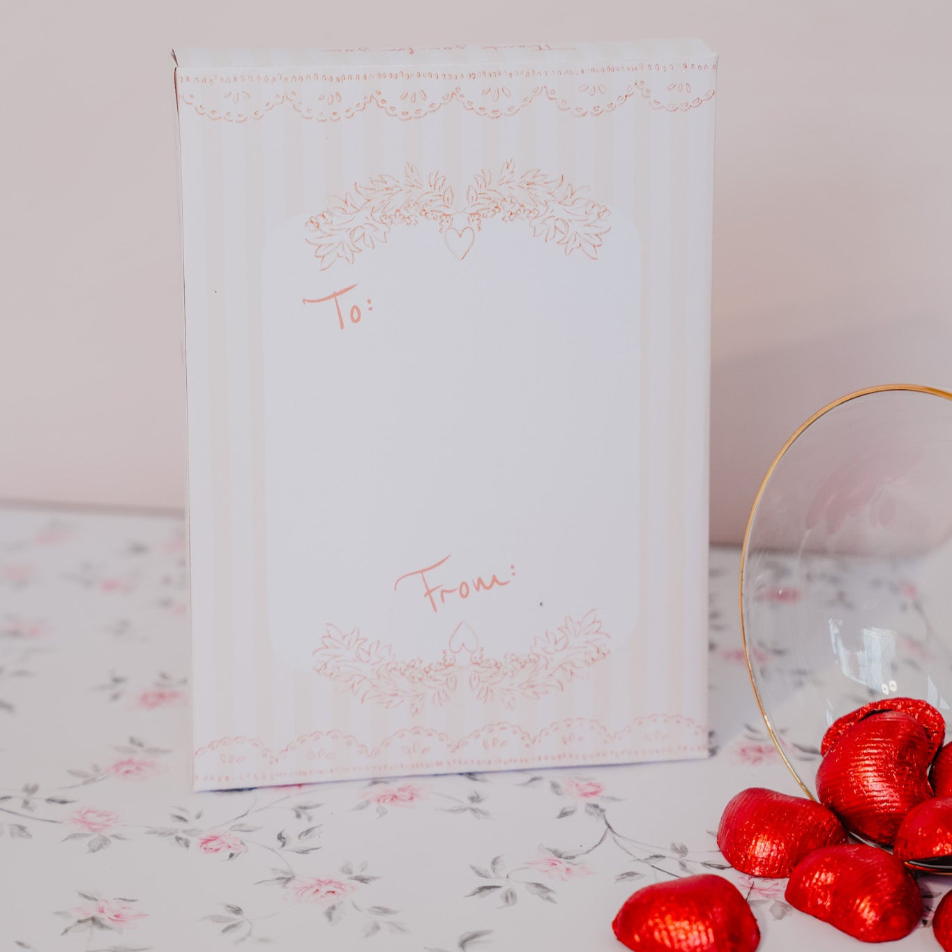 Cupid Valentine's Printable Treat Box (Larger Size)