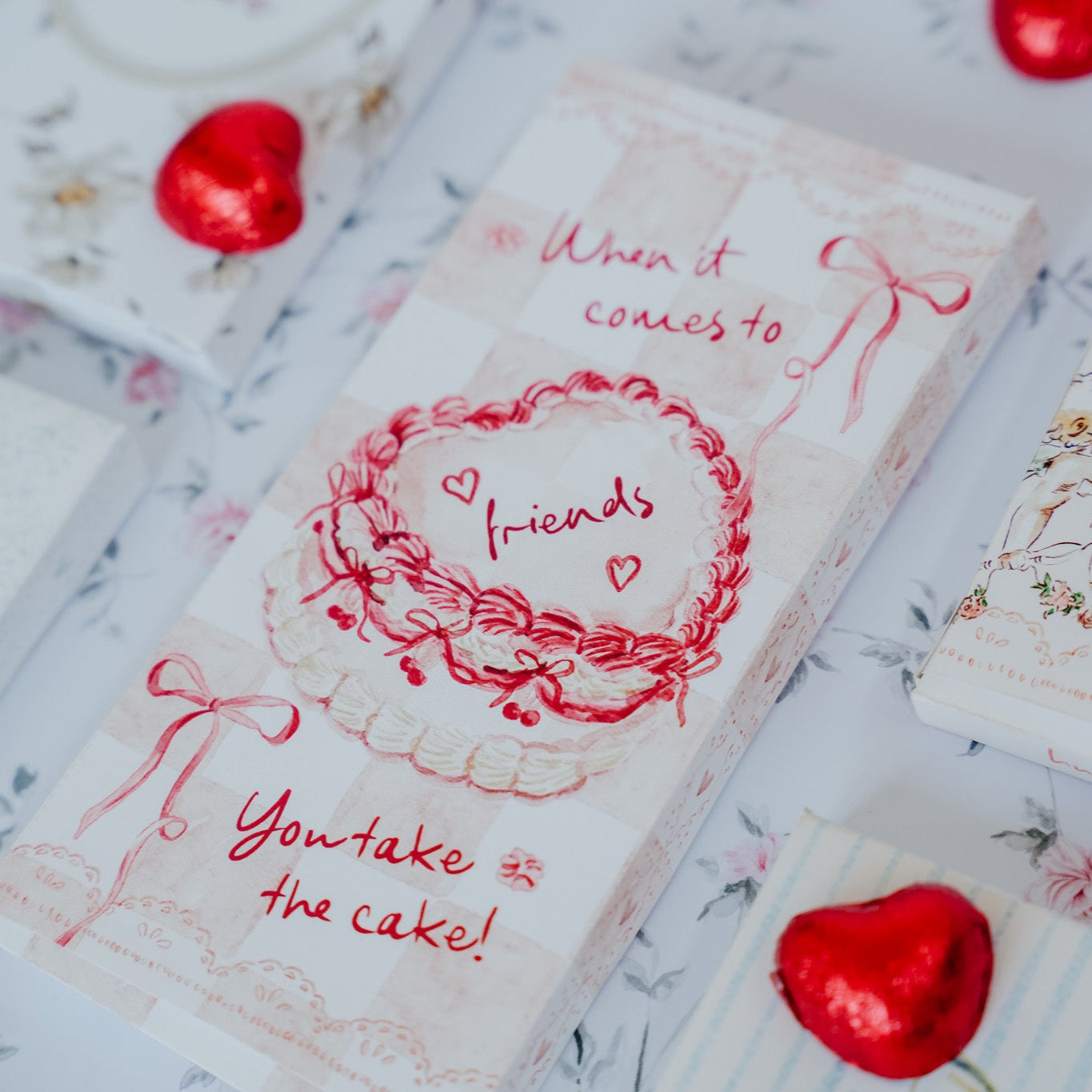 Galentines Valentine's Printable Treat Box (Smaller Size)