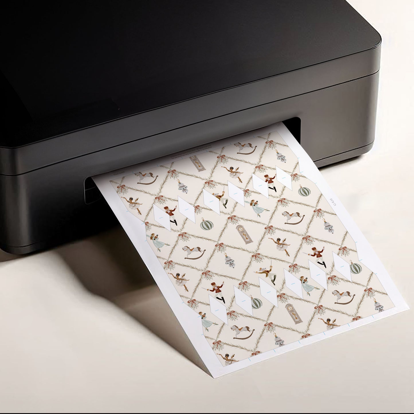 Nutcracker Printable Christmas Crackers – Set of 2 Designs