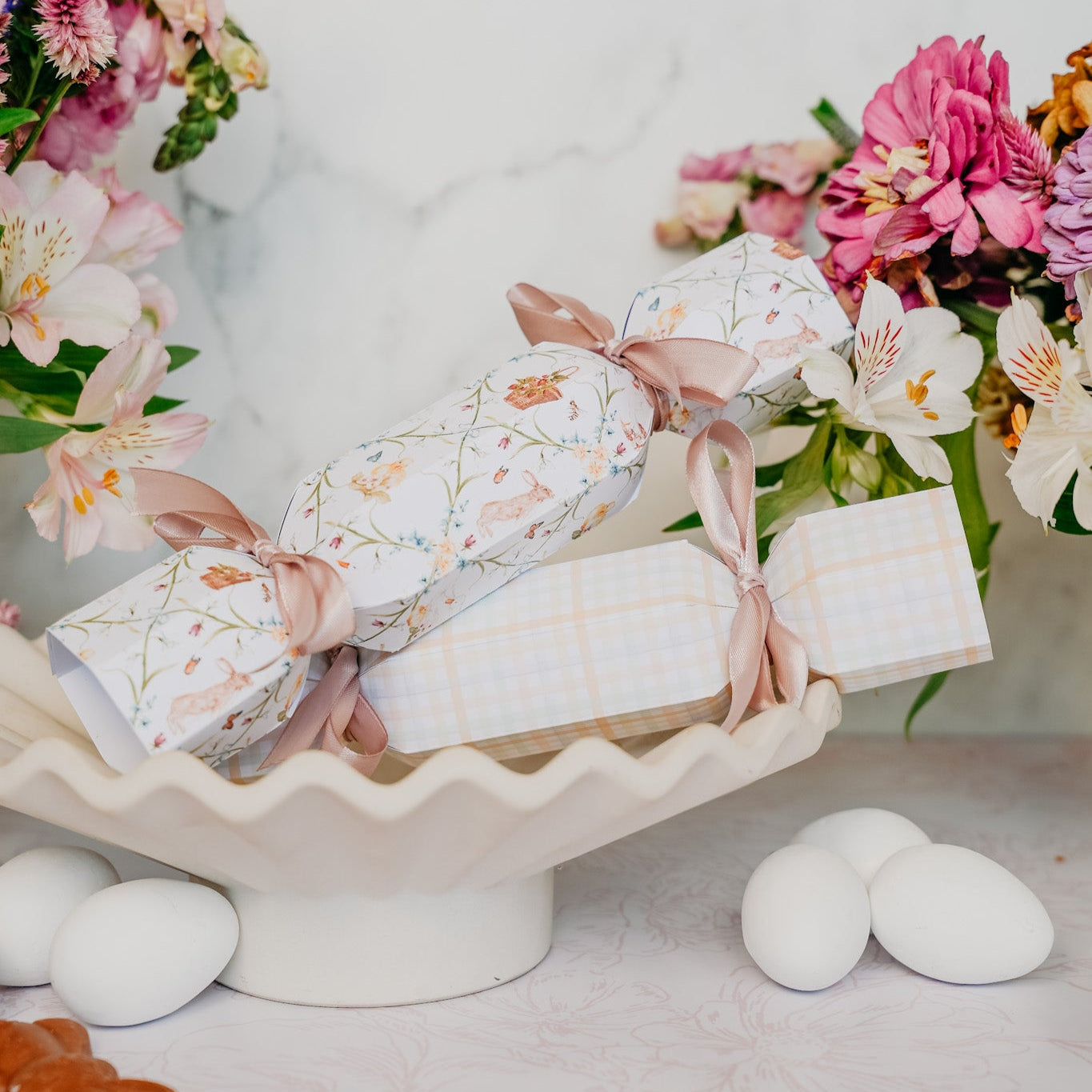 Easter Botanical Printable Crackers – Set of 2 Designs