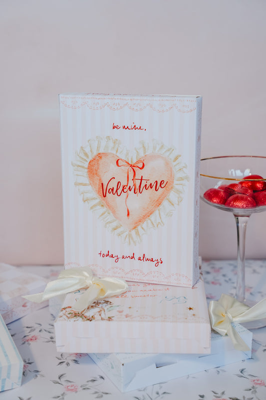 Be Mine Valentine's Printable Treat Box (Larger Size)