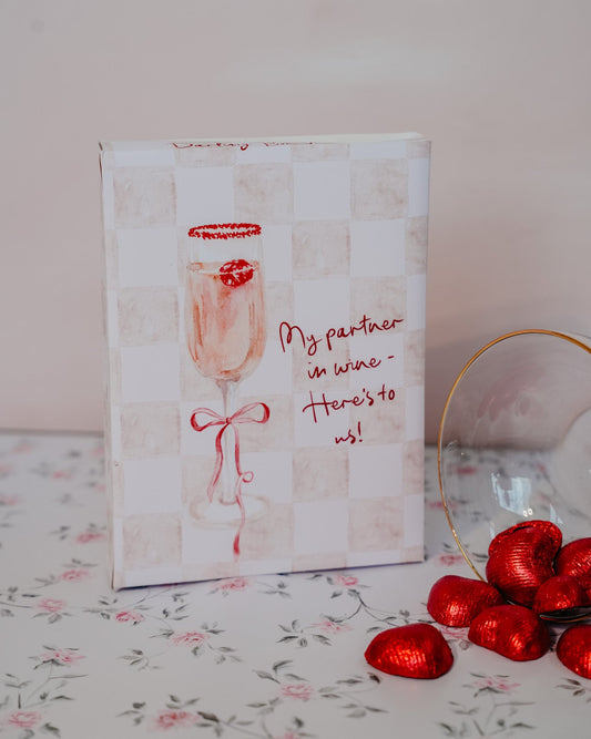 Galentines Valentine's Printable Treat Box (Larger Size)