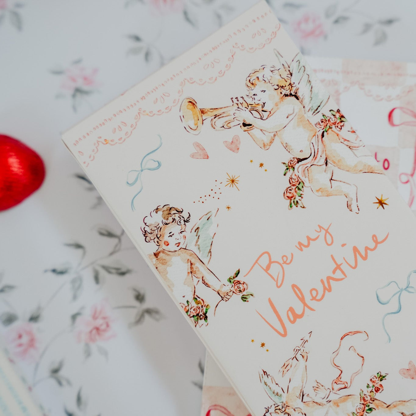 Cupid Valentine's Printable Treat Box (Smaller Size)