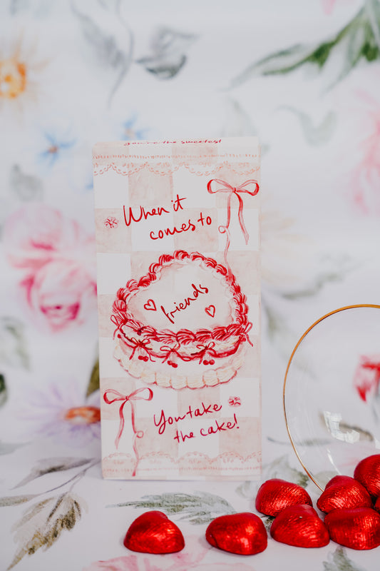 Galentines Valentine's Printable Treat Box (Smaller Size)