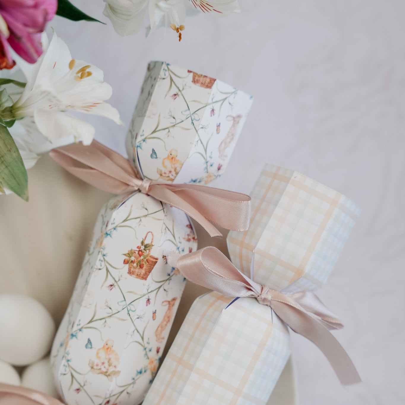 Easter Botanical Printable Crackers – Set of 2 Designs