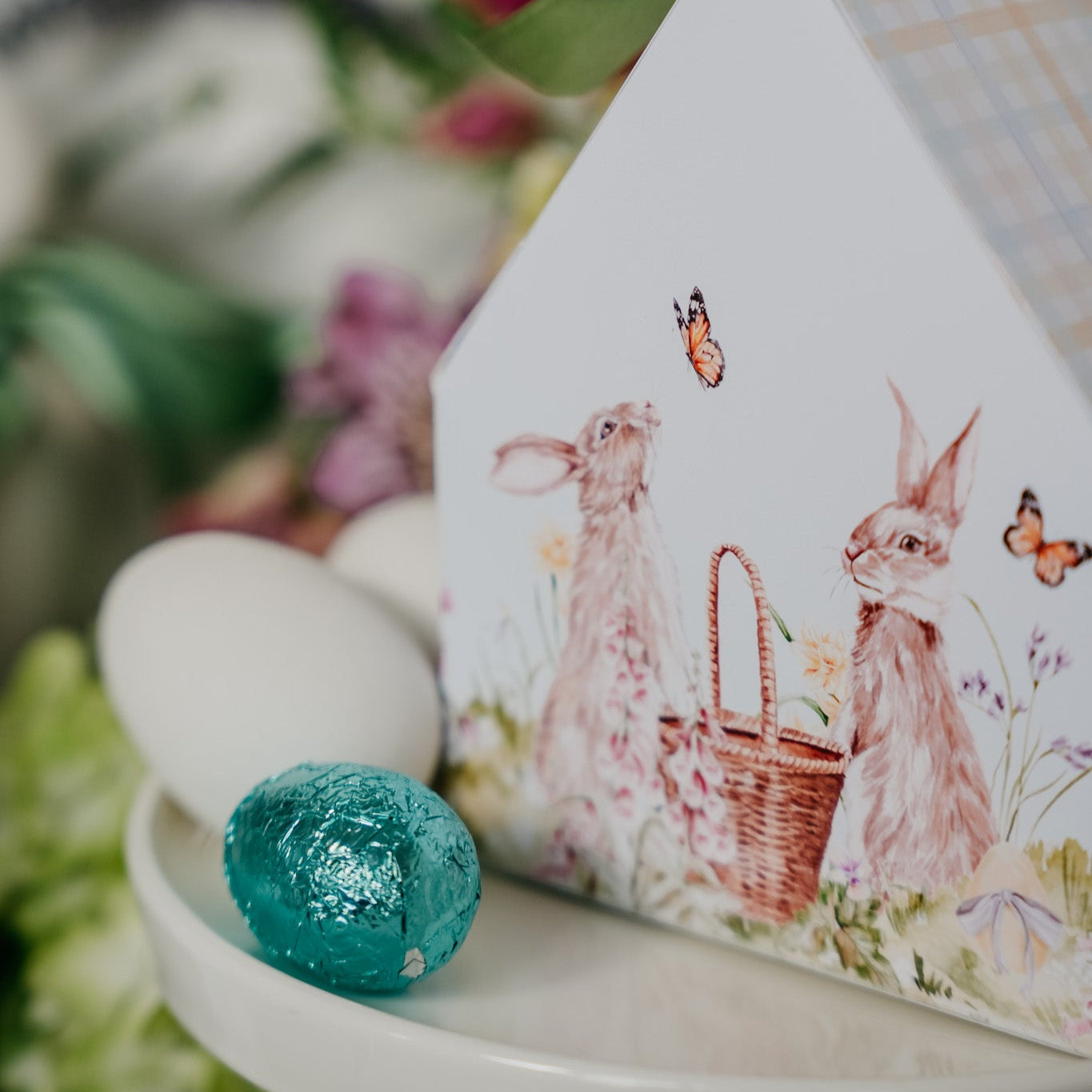 Easter Bunny Printable Treat Box Template